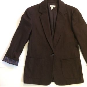 J. Crew brown blazer Size 10